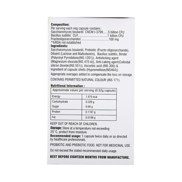 SUBTILIS Capsule 10's - Supplements-Sup