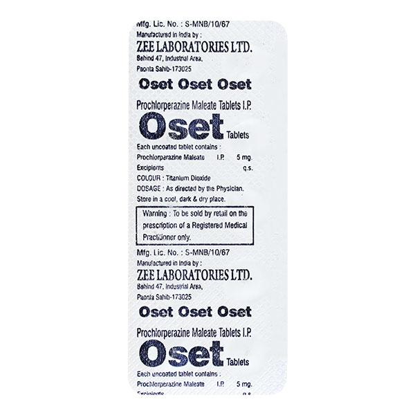 OSET 5mg Tablet 10's - Psychosis-Ans