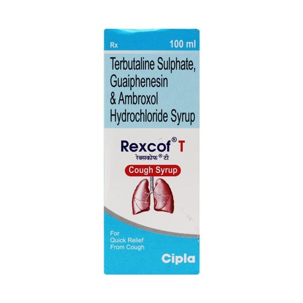 REXCOF T Syrup 100ml - Cough And Cold-Cou