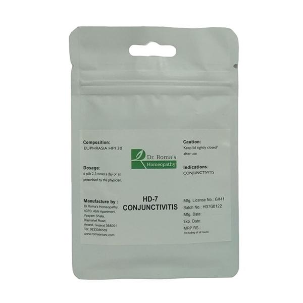 Netmeds | Dr. Roma's HD 7 Conjuctivitis Pills - Pack of 2's