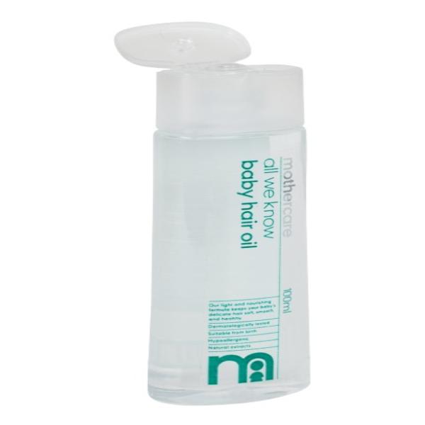 Mothercare All We Know Baby Hair Oil 100 ml - Creams, Lotions & Oils