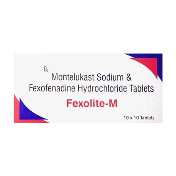 FEXOLITE M Tablet 10's - Allergies-Ant