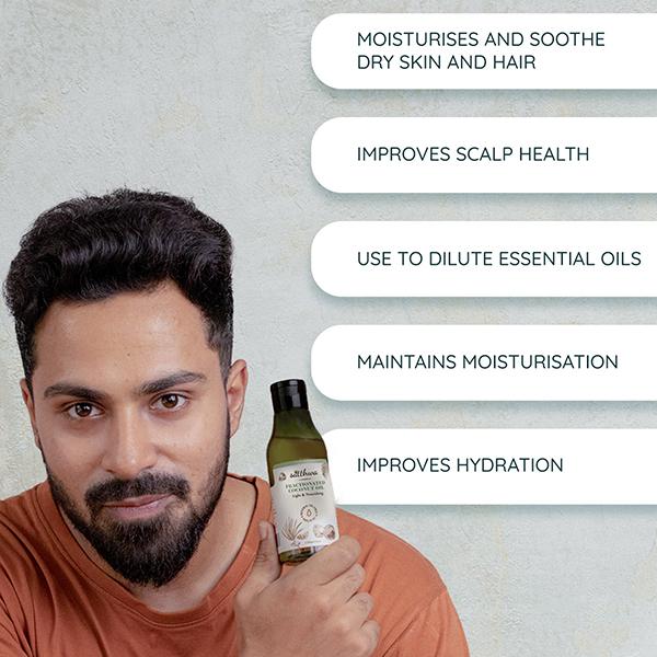 Satthwa Light & Nourishing Fractionated Coconut Oil 150 ml - Carrier Oils