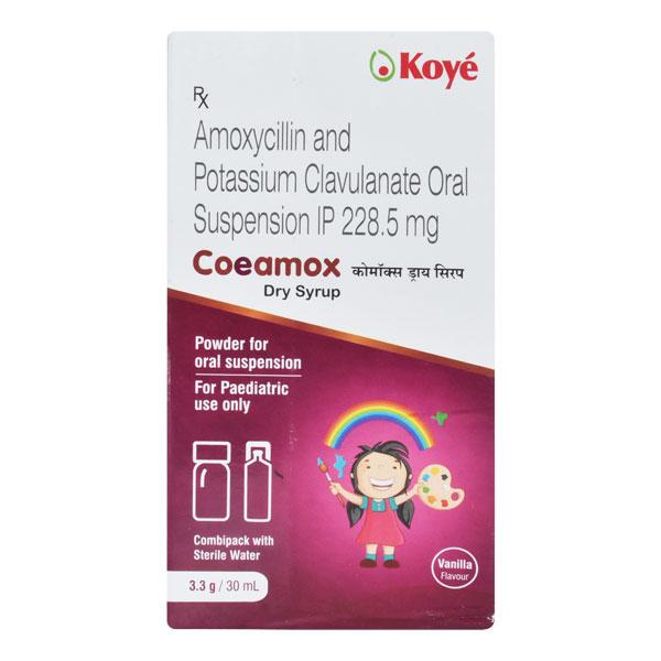 COEAMOX Dry Syrup 30ml - Bacterial Infections-Pen