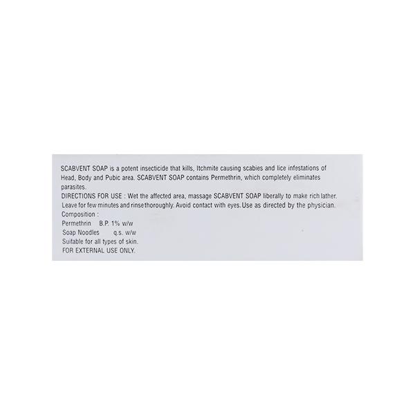 SCABVENT Soap 75gm - Scabies-Oth