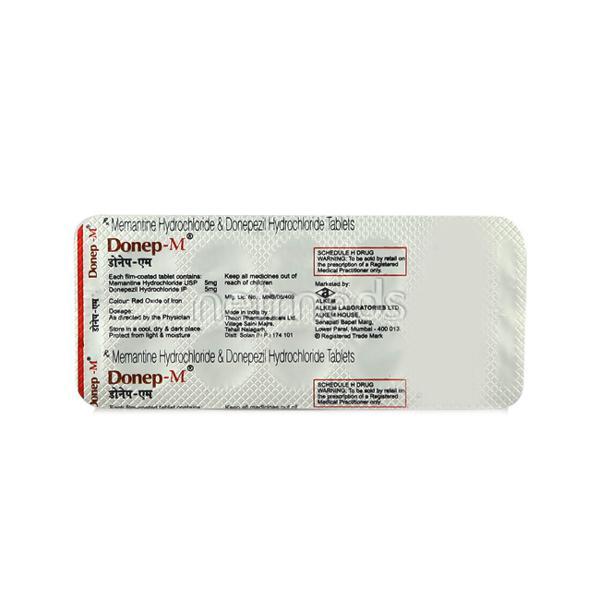 Donep M Tablet 10'S - Alzheimer-Neu