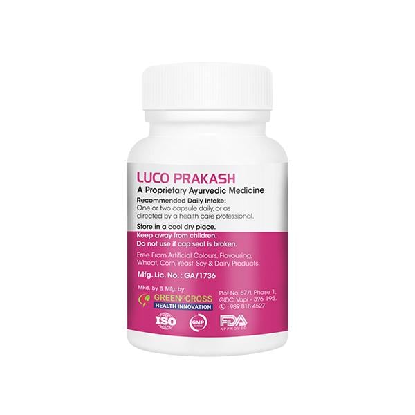 VitaGreen Luco Praksah Capsules 30's - Herbal Dietary Supplement