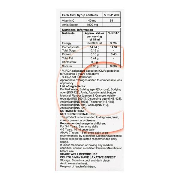 CELIN KID LEMON ORANGE FLAVOUR Syrup 200ml - Supplements-Vam