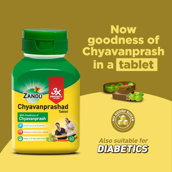 Zandu Chyavanprashad Capsule 60's - Speciality Medicines