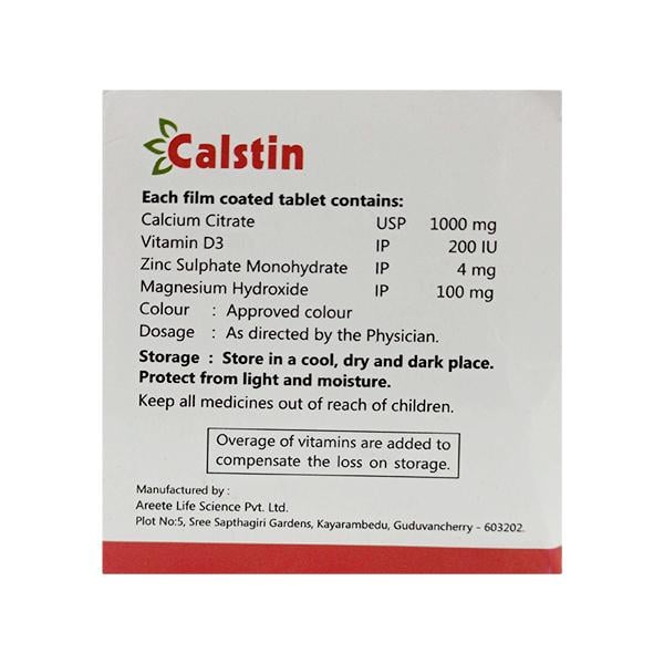 CALSTIN Tablet 10's - Supplements-Vam