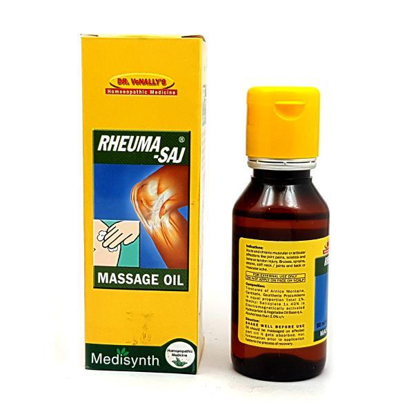 Netmeds | Medisynth Rheuma-Saj Deep Action Massage Oil 60 ml