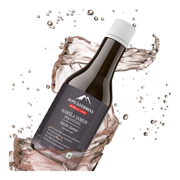 Alps Goodness Health Juice - Karela Jamun 300 ml - Herbal Dietary Supplement
