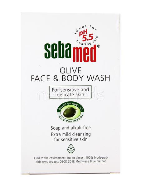 Netmeds | SEBAMED OLIVE FACE & BODY WASH 200ml