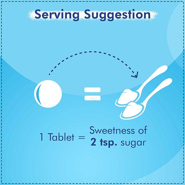 Equal Classic Zero Calorie Sweetener Tablet 100's - Sugar Substitute