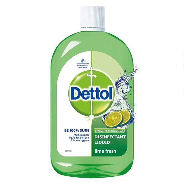 Netmeds | Dettol Effective Protection Disinfectant Liquid - Lime Fresh 1000 ml