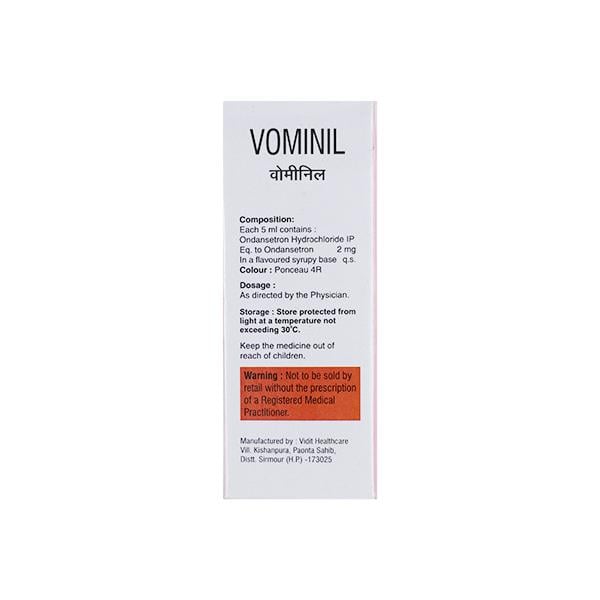 VOMINIL Syrup 30ml - Vomitting/Emesis-Ant