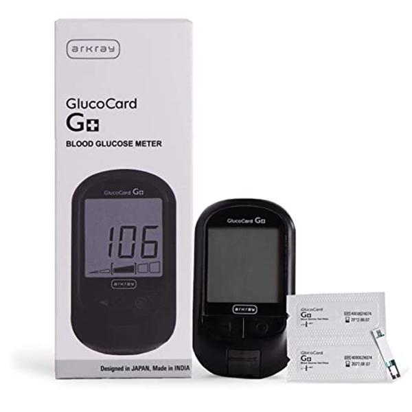 Arkray Glucocard G+ Blood Glucose Meter with 10 Strips - Blood Glucose Monitors/Strips