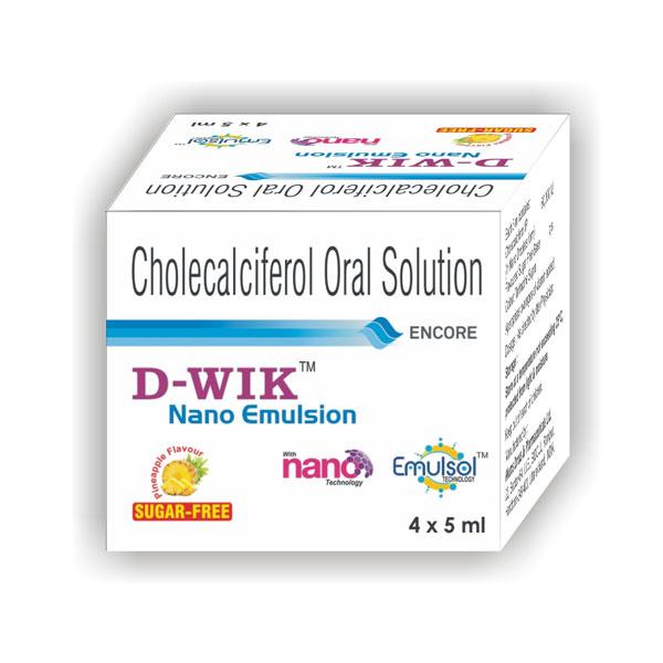 D WIK SUGAR FREE PINEAPPLE FLAVOUR NANO Emulsion 5ml - Supplements-Vam