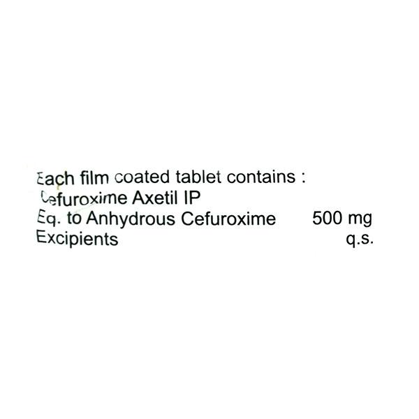 CEFUTIC 500 Tablet 10's - Bacterial Infections-Cep
