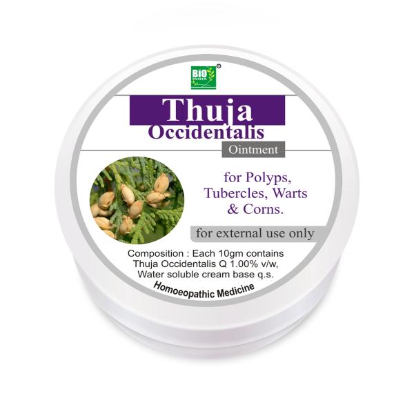 Bio-India's Thuja Occidentalis Ointment 30 gm - Speciality Medicine