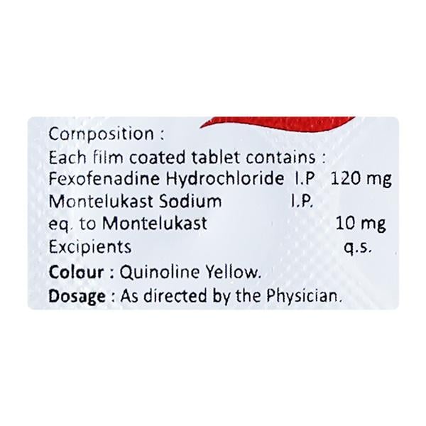 MONTEN FX Tablet 10's - Allergies-Ant
