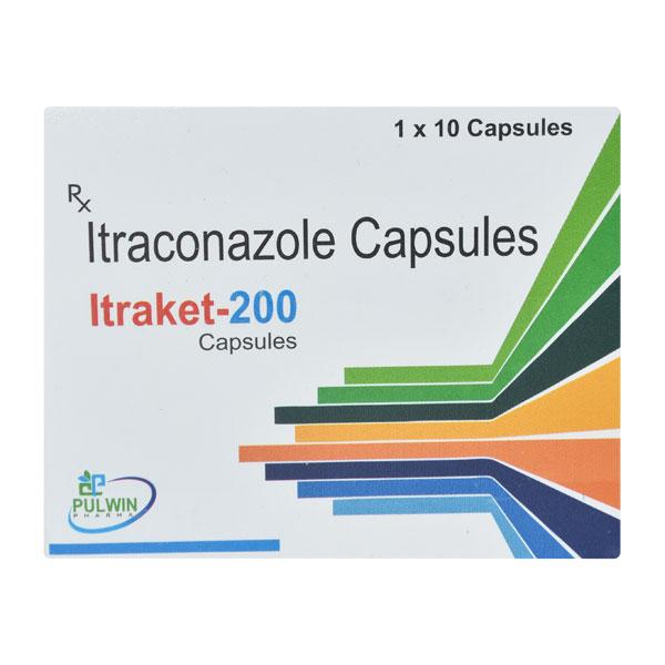 ITRAKET 200 Capsule 10's - Fungal Infections-Anf