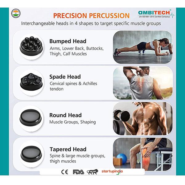 Ambitech Premium Handheld Massager - Massagers