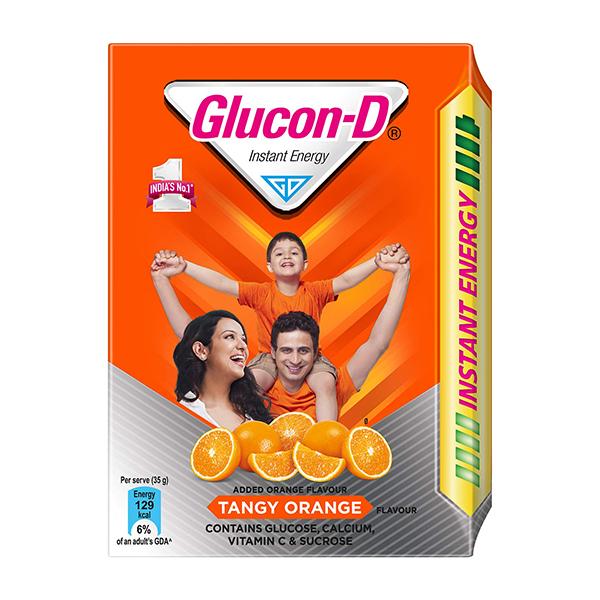 Netmeds | Glucon-D Instant Energy Powder - Tangy Orange (Refill) 200 gm