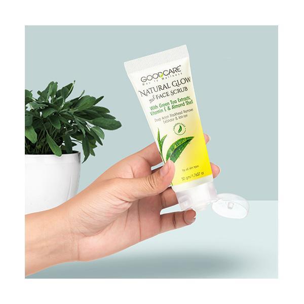 Goodcare Natural Glow Face Scrub 50 gm - Face Scrubs