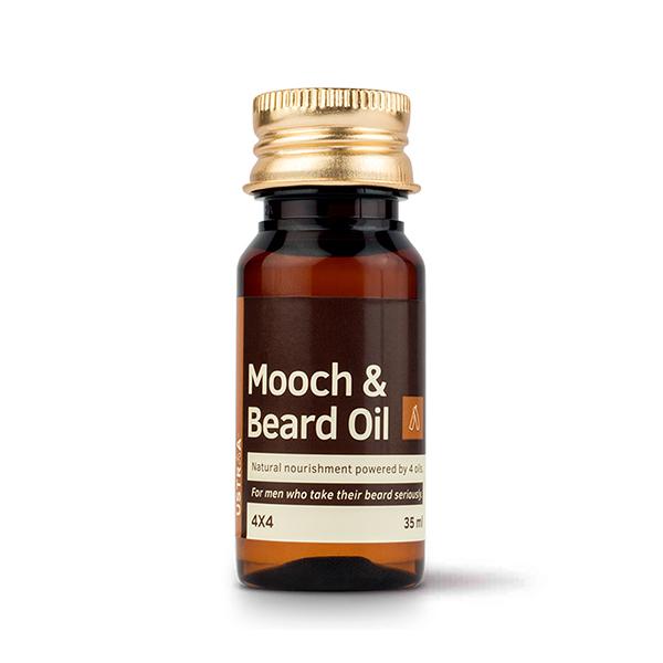Ustraa Mooch & Beard Oil - 4X4 35 ml - Beard Oil
