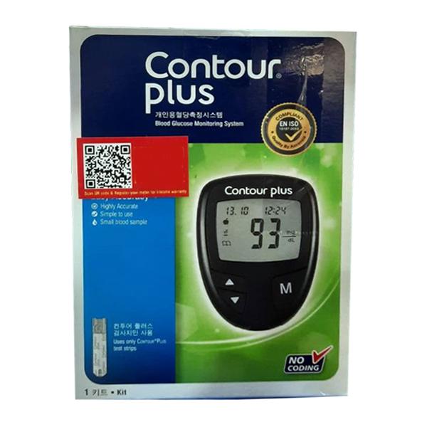Netmeds | Contour Plus Blood Glucose Monitor with Strips 10's