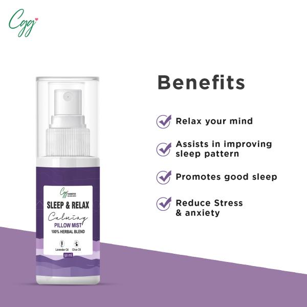 CGG Cosmetics Sleep & Relax Calming Pillow Mist 50 ml - Face Mists