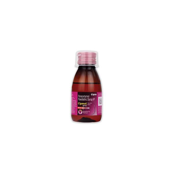 CIPMOL RASPBERRY FLAVOUR Syrup 60ml - Fever-Ana