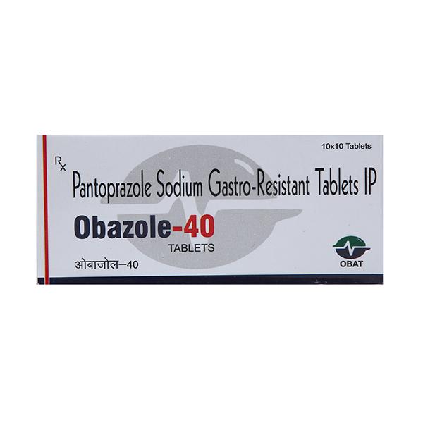 OBAZOLE 40 Tablet 10's - Ulcer/Reflux/Flatulence-Aaa