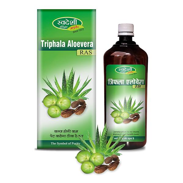 Netmeds | Swadeshi Ayurved Triphala Aloevera Ras Juice 500 ml