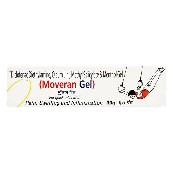 MOVERAN Gel(Topical) 30gm - Pain relief-Nsa