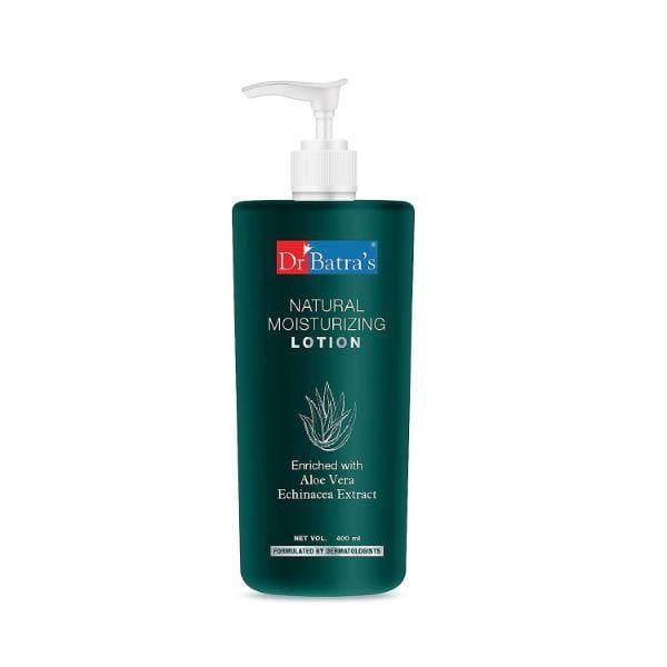 Dr Batra's Natural Moisturizing Lotion - Echinacea & Aloe Vera (Pack of 3 x 400 ml) - Lotions & Creams