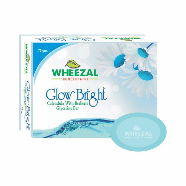 Netmeds | Wheezal Glow Bright Calendula with Berberis Glycerine Soap Bar 75 gm