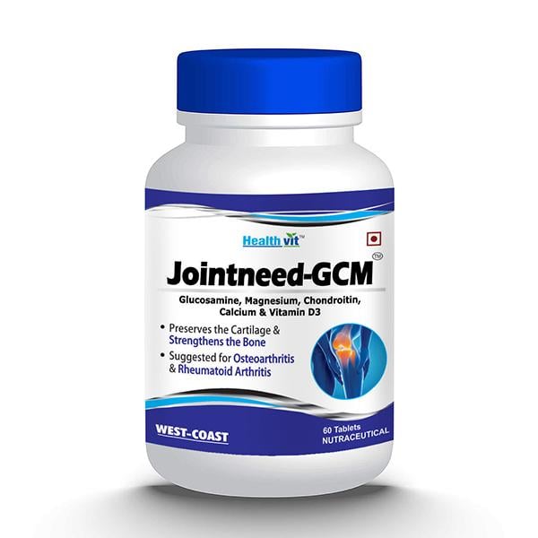 Netmeds | HealthVit Jointneed-Gcm Tablet 60's