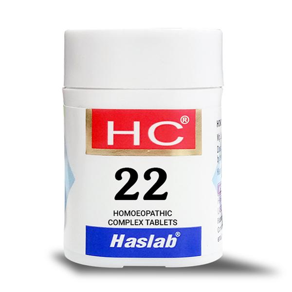 Netmeds | Haslab HC 22 (Homeopathic Complex) Tablet 20 gm