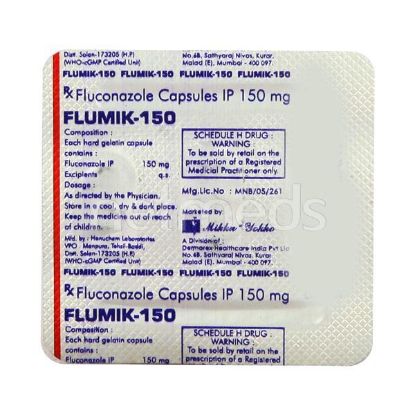 Flumik 150mg Capsule 3'S - Fungal Infections-Anf