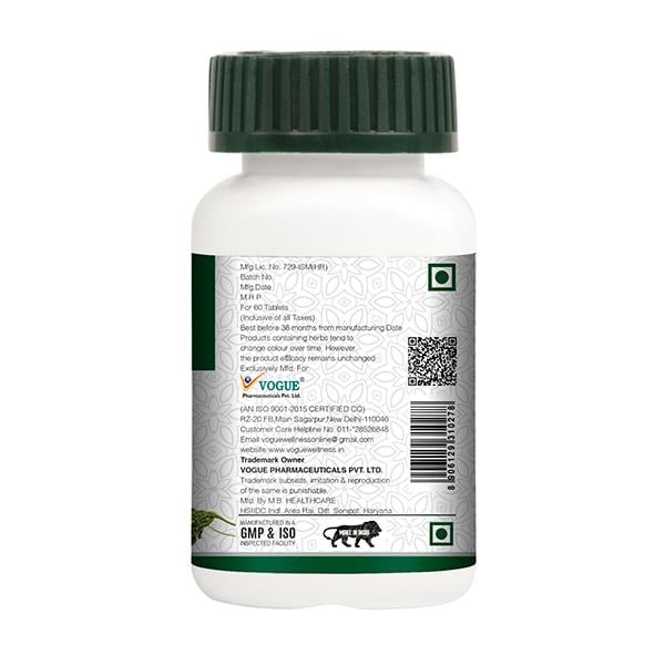 Vogue Wellness Karela Tablet (Pack of 2 x 60's) - Diabetes Care (Ayush)
