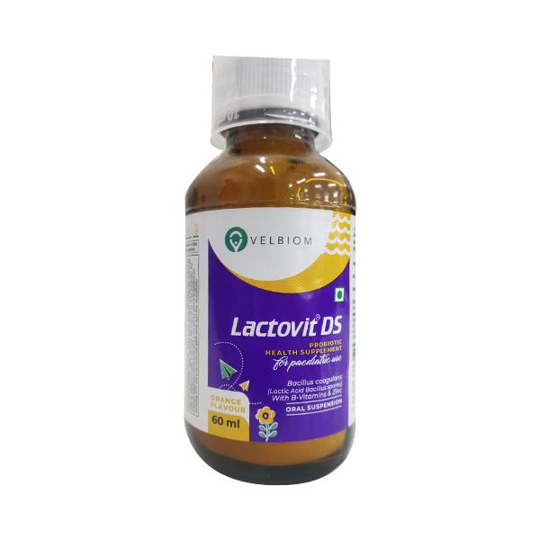 LACTOVIT DS ORANGE FLAVOUR Oral Suspension 60ml - Supplements-Vam