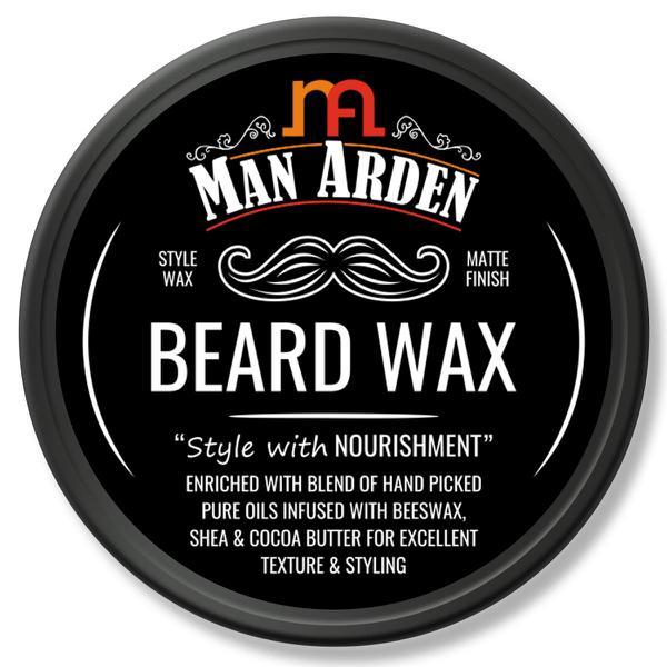 Man Arden Beard Wax - Style wax & Matte Finish 50 gm - Beard Wax