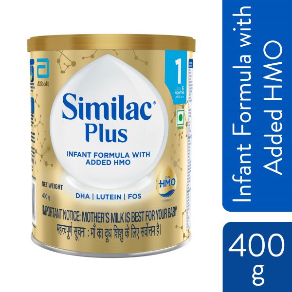 Netmeds | Similac Plus Stage 1 (Upto 6 months) Powder 400 gm - Tin