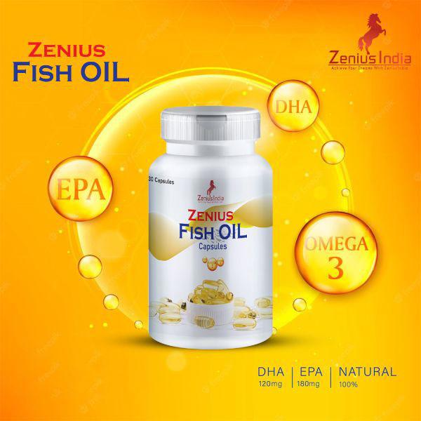 Zenius Fish Oil Capsule 30's - Health Products