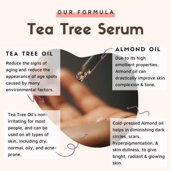 Essentia Extracts Face Serum - Tea Tree 15 ml - Face Serum