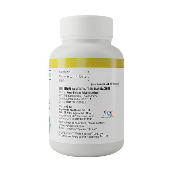 Yogic Secrets TurQjoint 500 mg Capsule 60's - Calcium And Minerals