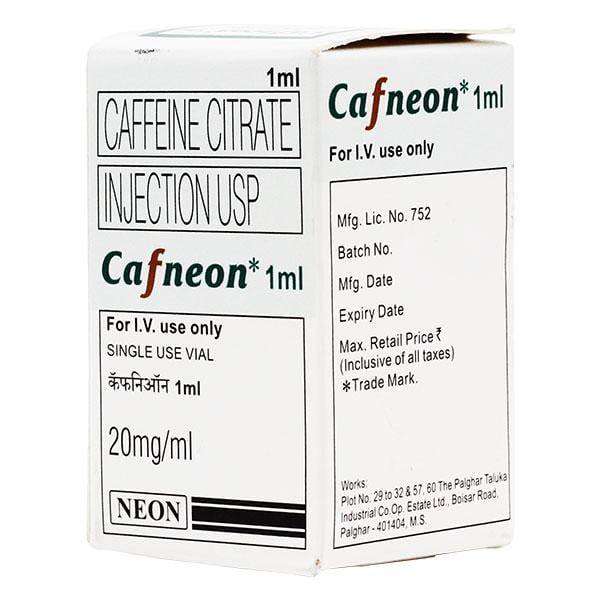 CAFNEON 20mg Injection 1ml - Migraine