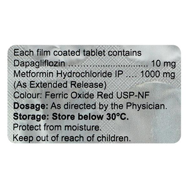 DAPRICA M FORTE 10 Tablet 10's - Diabetes-Ant